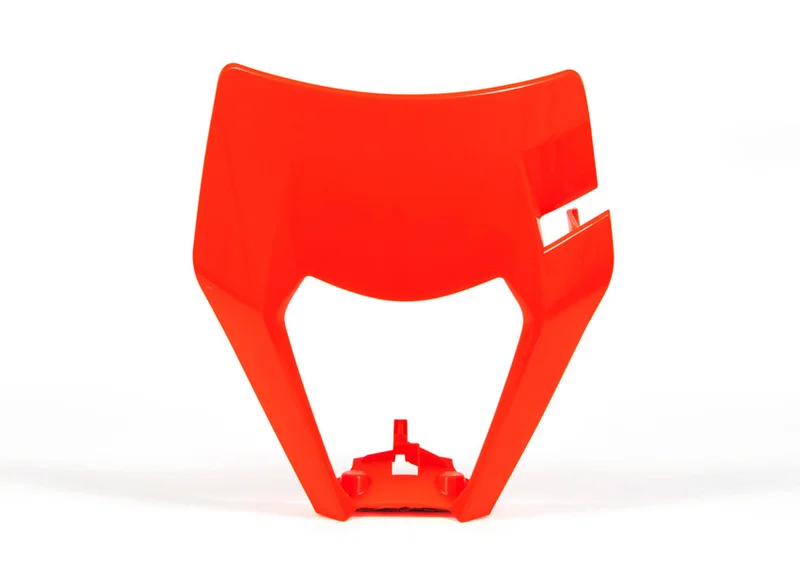 Careta RACETECH Naranja Fluor KTM EXC/EXC-F 250