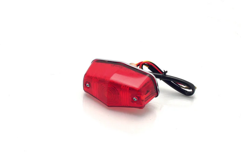 Piloto trasero BIHR homologado Mini-Lucas cromado P21 - 5W/12V