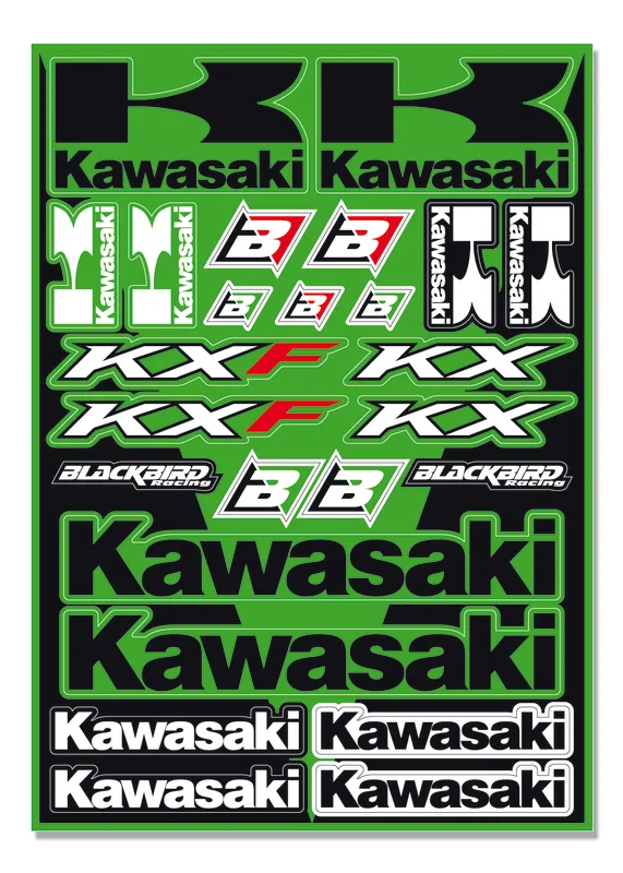 Kit Adhesivos Universal Blackbird Kawasaki 5430