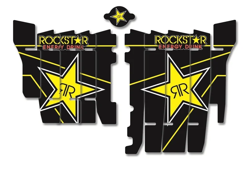 Adhesivos rejillas de radiador Blackbird Honda Rockstar A107L
