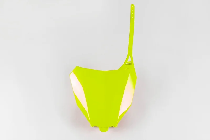 Porta-números delantero UFO - Honda CRF450R/RX -  Amarillo neón