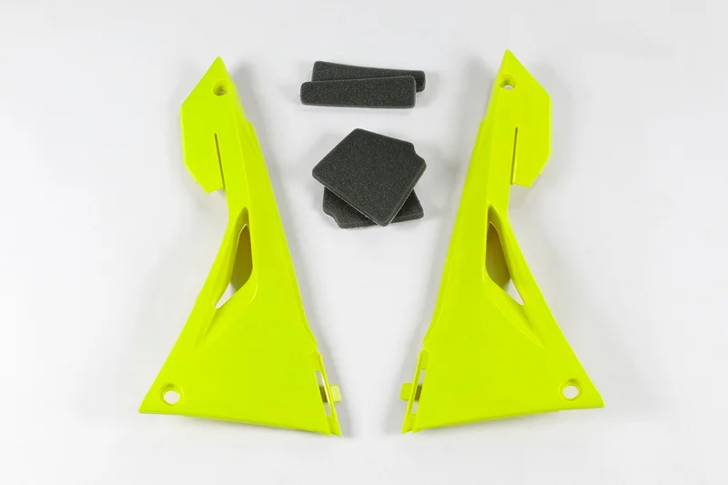 Tapa caja filtro aire UFO amarillo neon Honda CRF450R/RX