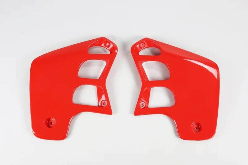 Plásticos laterales de radiador UFO rojo Honda CR125R/250R