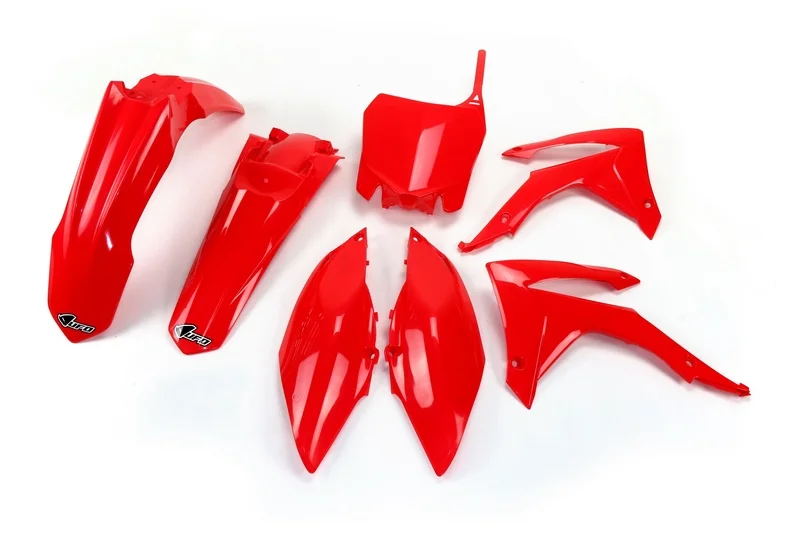 Kit plástica UFO rojo Honda CRF250R/CRF450R