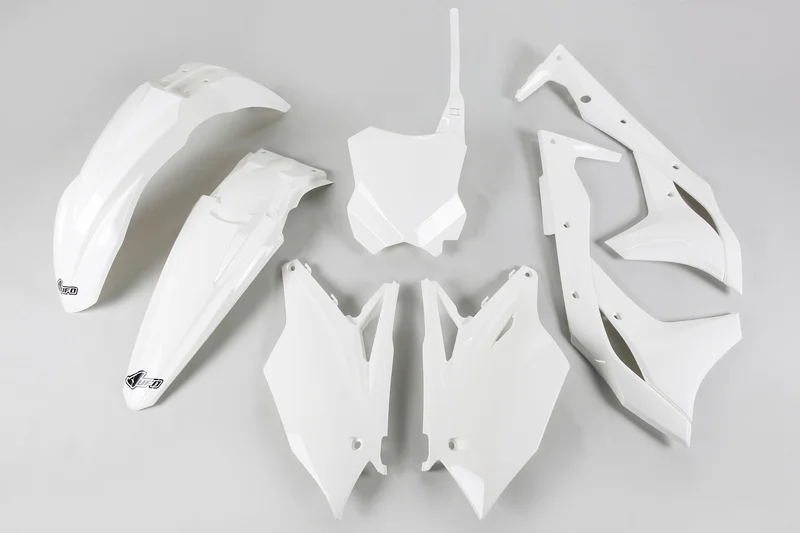 Kit de Plástica UFO blanco Kawasaki KX250F