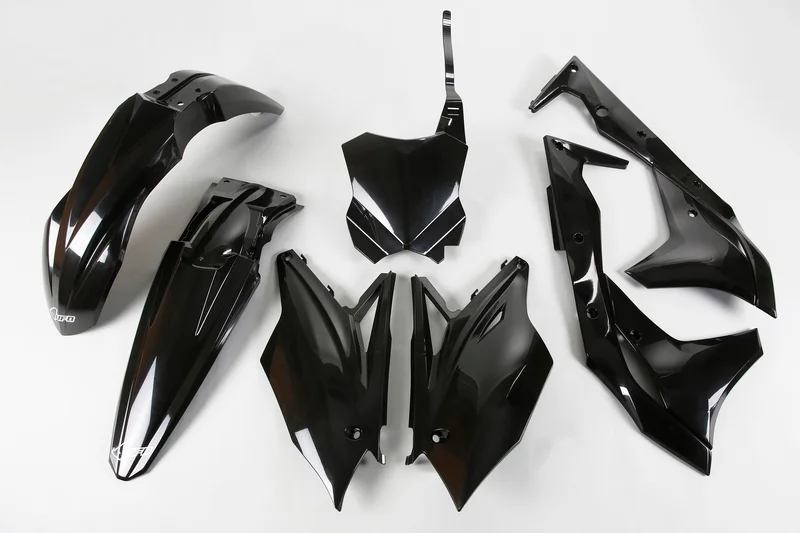 Kit de Plástica UFO negro Kawasaki KX250F
