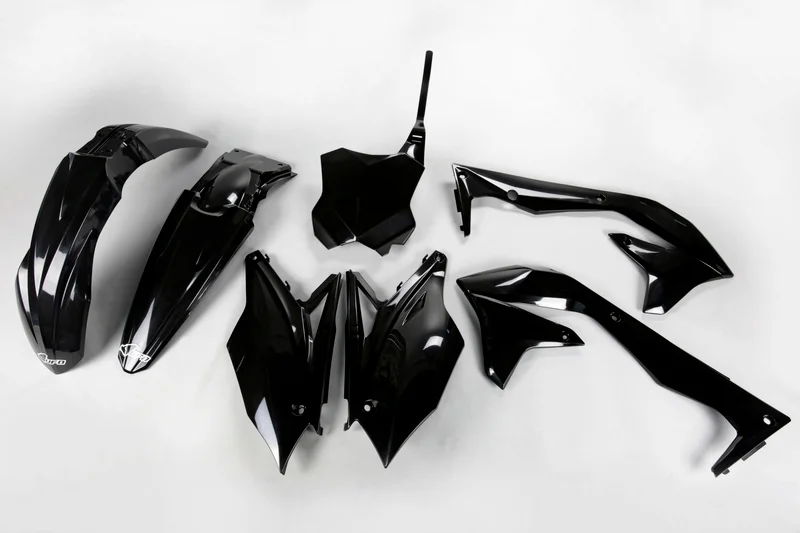 Kit de Plástica UFO negro Kawasaki KX450F