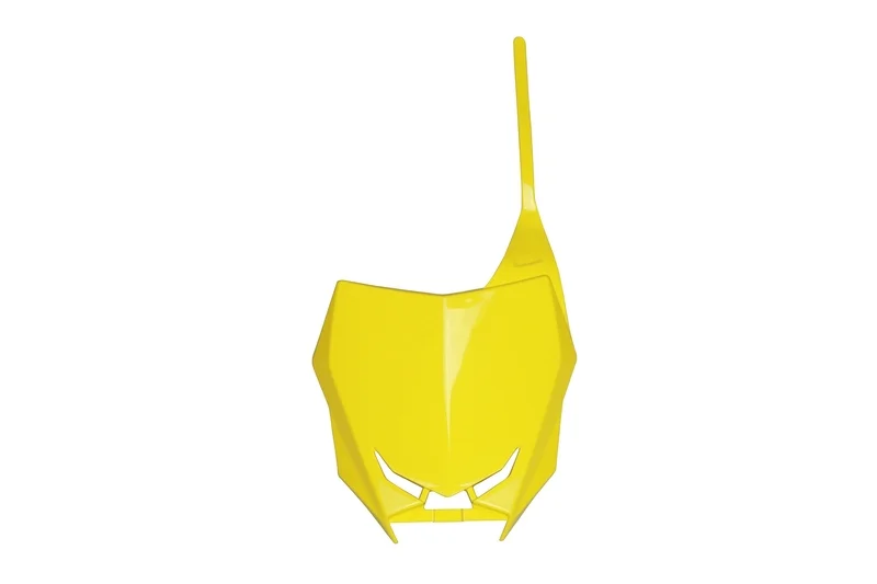 Porta-números delantero UFO amarillo Suzuki RM-Z450