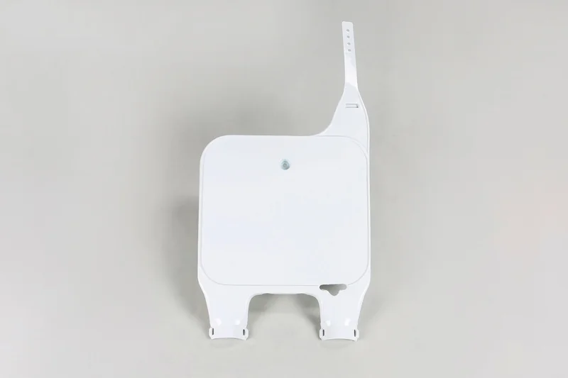 Porta-numeros para horquilla invertida UFO blanco Honda CR125R/250R