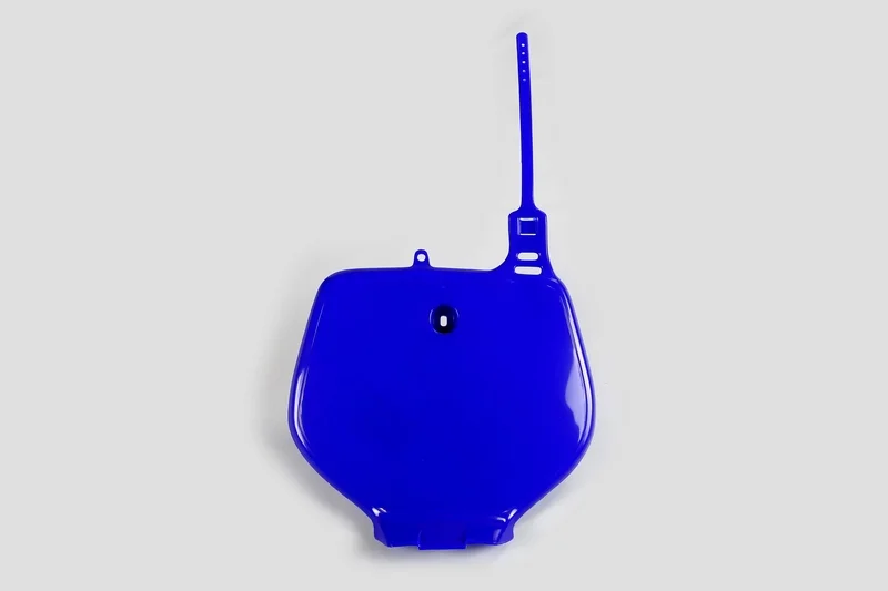 Porta-números delantero UFO azul Yamaha YZ125/250