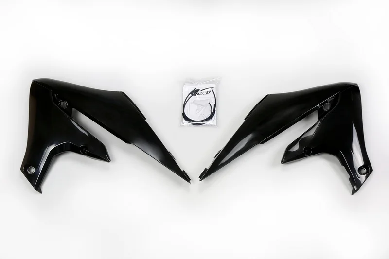 Plásticos laterales de radiador UFO negro Yamaha YZF450F