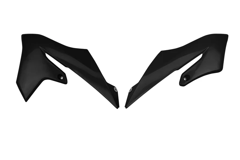 Plásticos laterales de radiador UFO negro Yamaha YZ65
