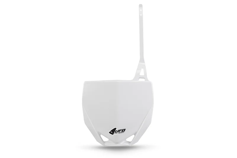 Porta-números delantero UFO blanco Yamaha YZ65