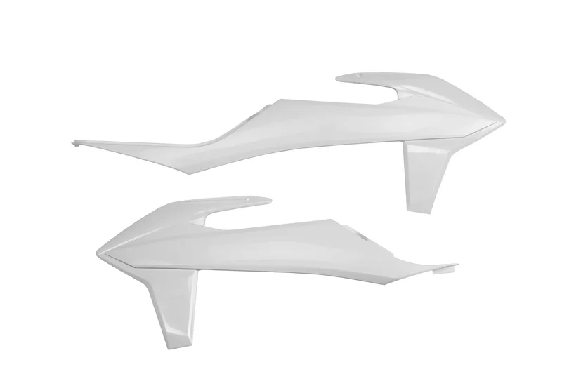 Plásticos laterales de radiador UFO blanco KTM SX/SX-F