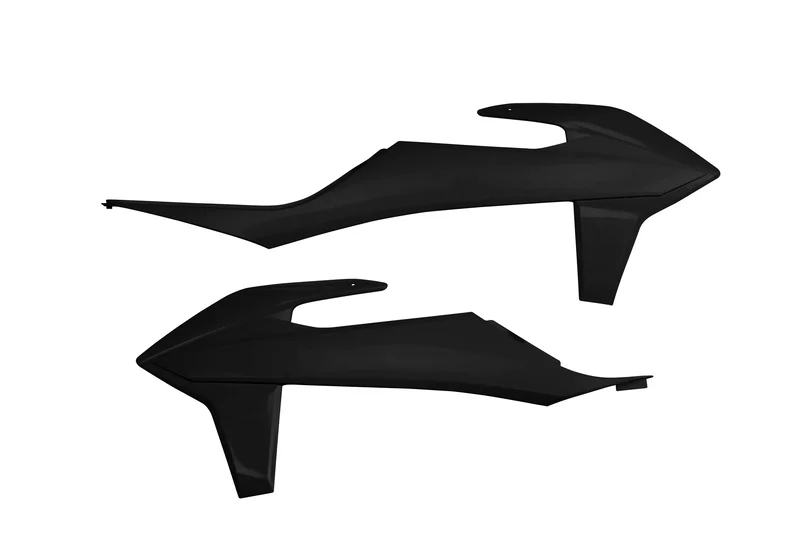Plásticos laterales de radiador UFO negro KTM SX/SX-F