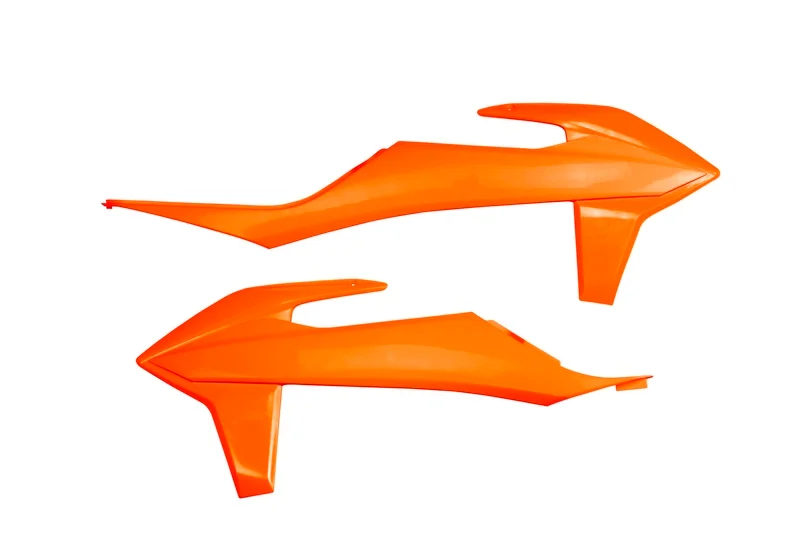 Plásticos laterales de radiador UFO naranja neon KTM SX/SX-F