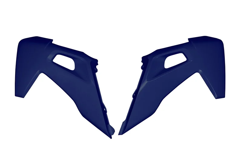 Plásticos laterales de radiador UFO azul Husqvarna FC/TC