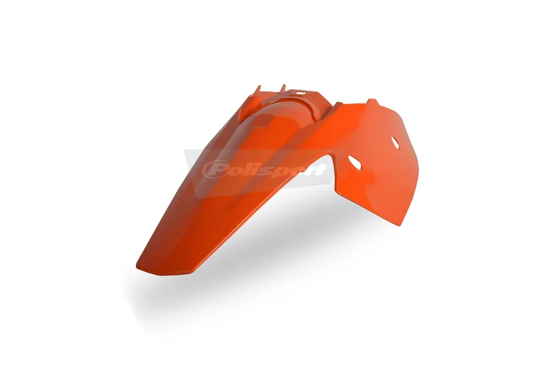 Guardabarros trasero + paneles laterales Polisport Naranja KTM