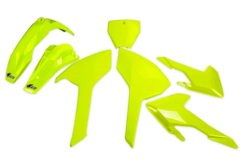Kit plástica UFO amarillo fluor Husqvarna