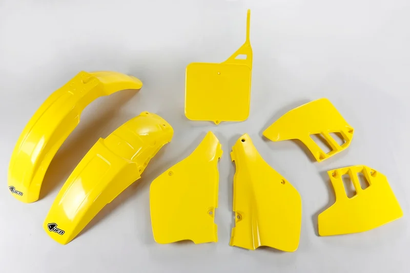 Kit de Plástica UFO Color OEM amarillo Suzuki RM250