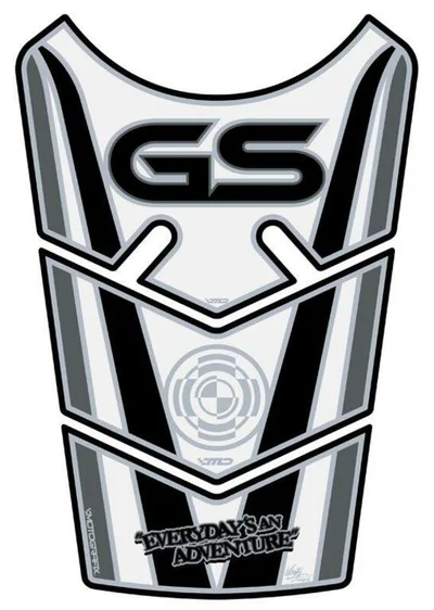 Protector de depósito Motografix R1200GS blanco · Ref. TB013W