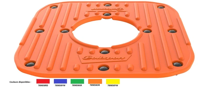 Goma superior caballete fijo Polisport amarillo 8985900005
