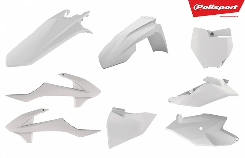 Kit plástica Polisport KTM blanco 90761