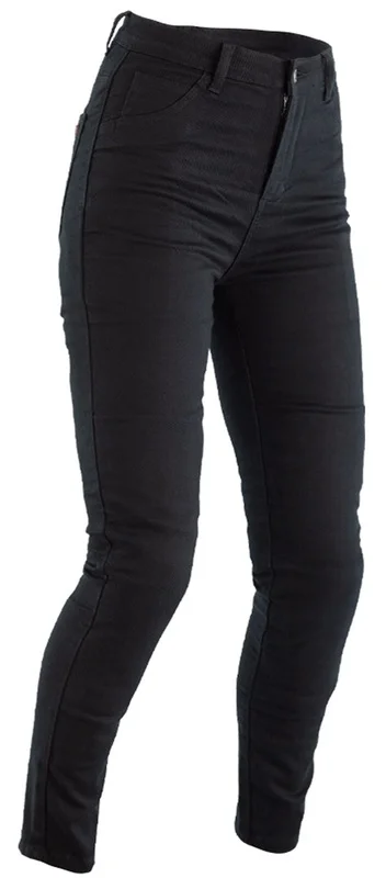 RST JEANS JEGGING LADY, BLK, UK14