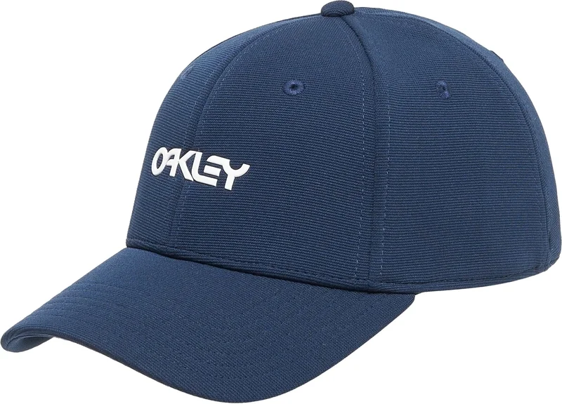 Gorra OAKLEY Stretch Metallic - Abyss/blanco