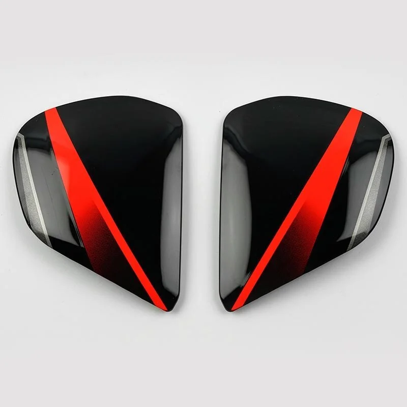 Cubiertas laterales ARAI SPINE Rojo Flúor (Compatible sistema VAS-V)