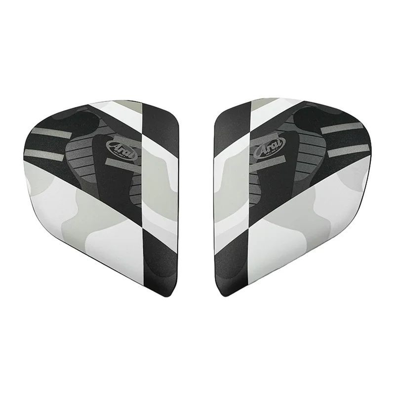 Cubiertas laterales ARAI PATCH Blanco (Compatible sistema VAS-V)