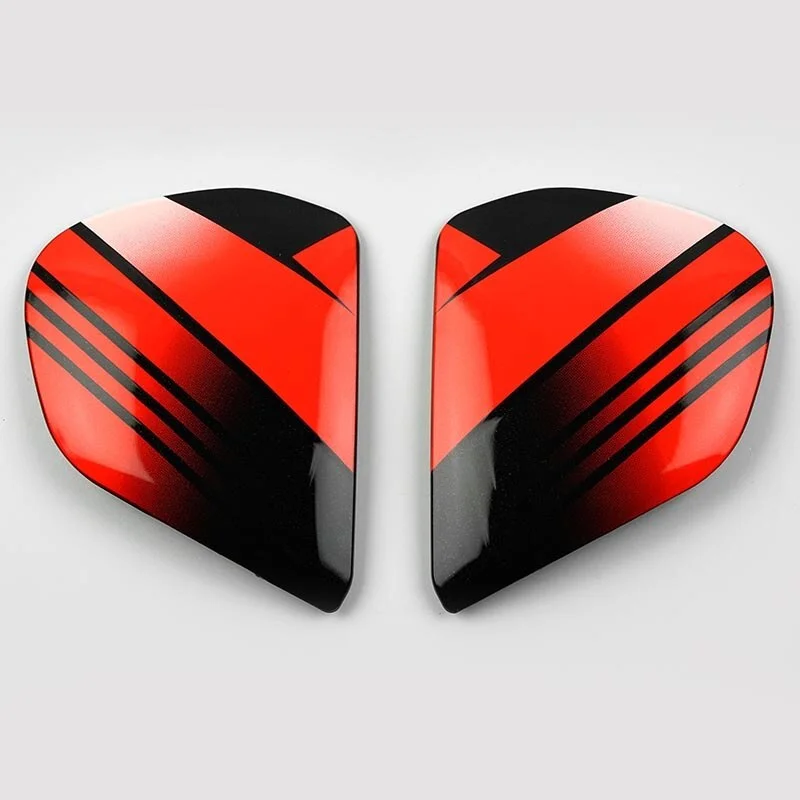 Cubiertas laterales ARAI ROCK Rojo (Compatible sistema VAS-V)