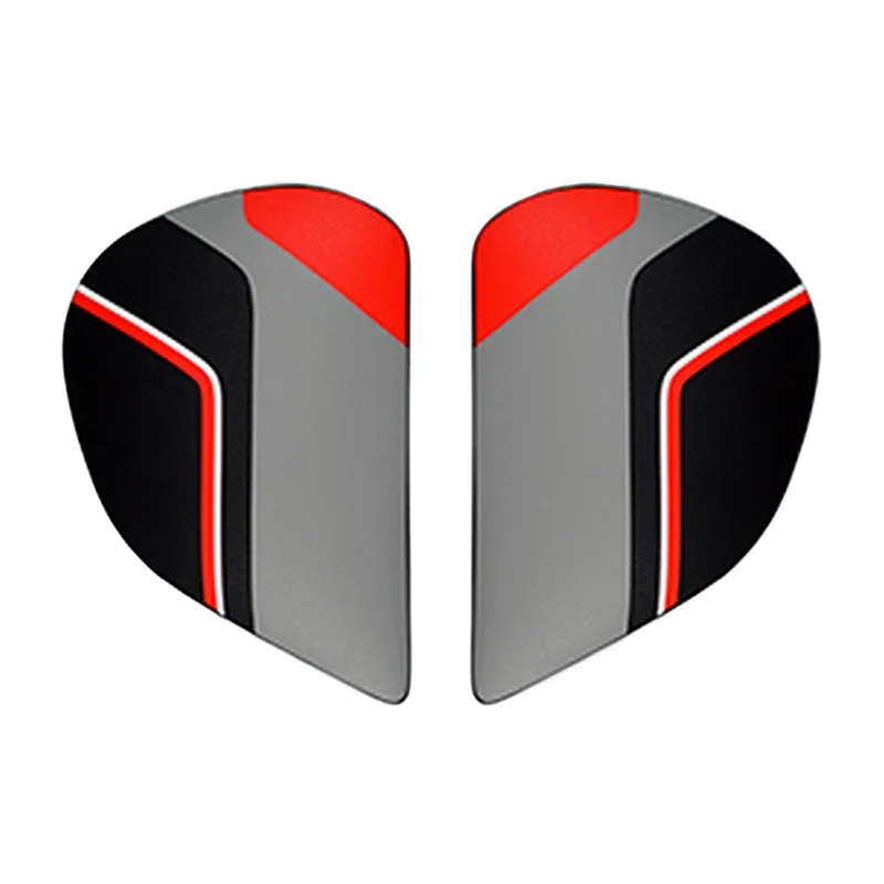 Cubiertas laterales ARAI (Sistema SuperAdSis J), SENSE Rojo (Modelos: AXCES-3)