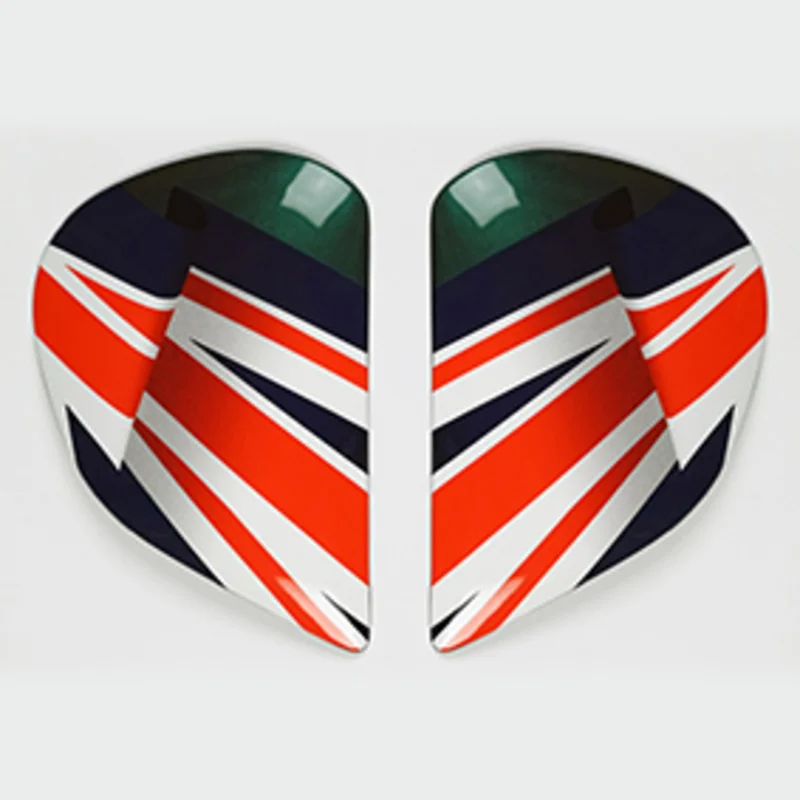 Cubiertas laterales ARAI (Sistema SuperAdSis J), UNION JACK Multicolor (Modelos: CHASER-V/PRO)