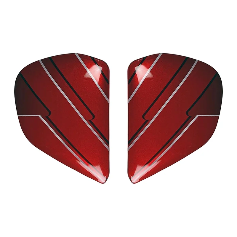 Cubiertas laterales ARAI CB Rojo (Compatible sistema VAS-V)