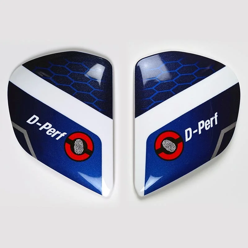 Cubiertas laterales ARAI CURVE Azul (Compatible sistema VAS-V)