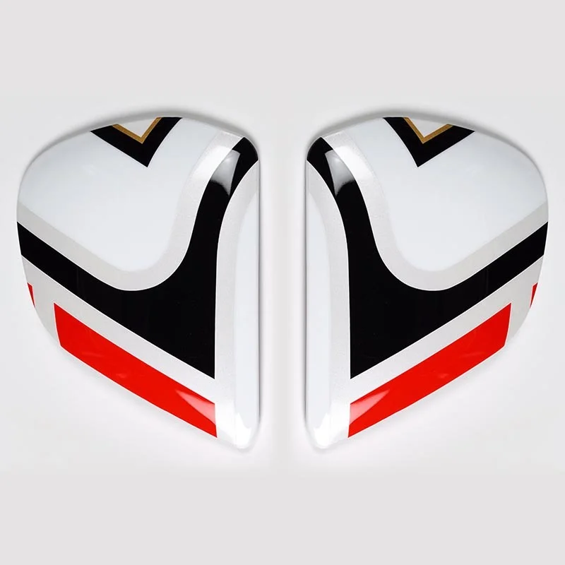 Cubiertas laterales ARAI EDWARDS LEGEND Blanco (Compatible sistema VAS-V)