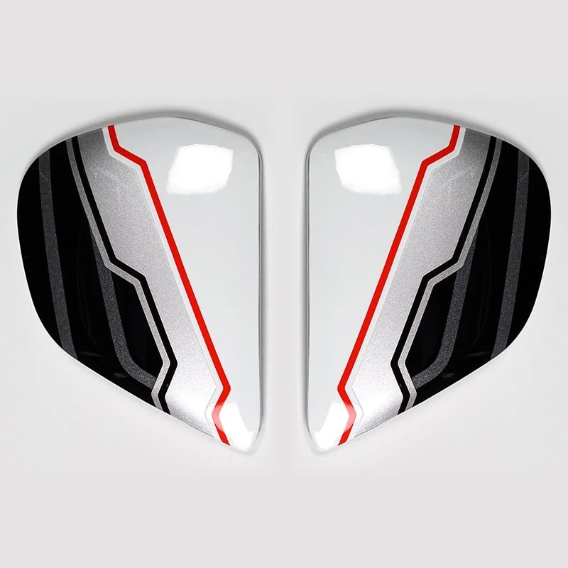 Cubiertas laterales ARAI MAMOLA EDGE Blanco (Compatible sistema VAS-V)