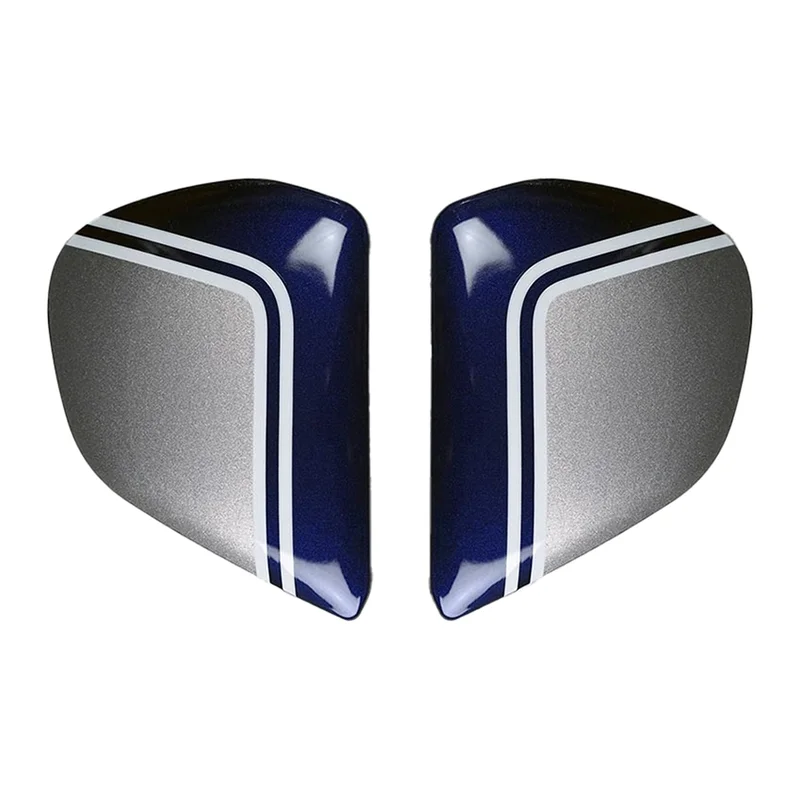 Cubiertas laterales ARAI SPENCER 40 Plata (Compatible sistema VAS-V)