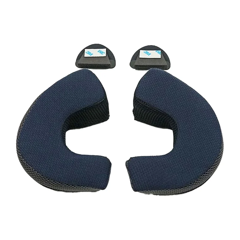 Carrilleras ARAI, 25 mm. Azul