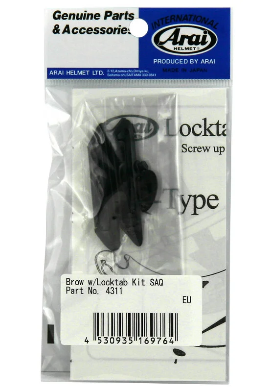 Kit de ventilación pantalla ARAI (Sistema SAL/SAI), Negro