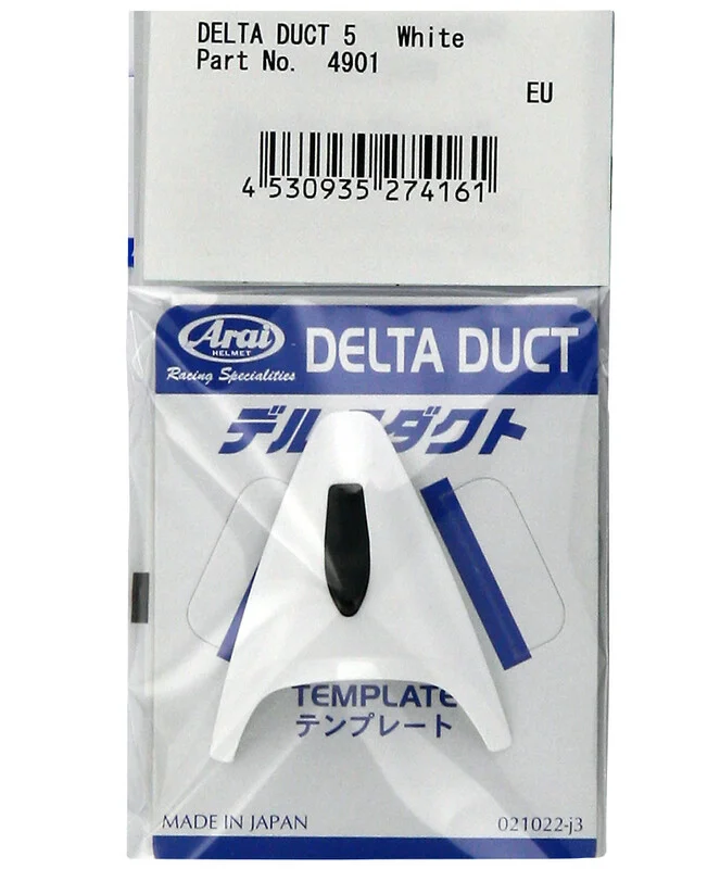 Ventilación superior ARAI DELTA DUCT-5, Blanco (Modelos: RX-7 GP/X-TEND/SZ-RAM-4)