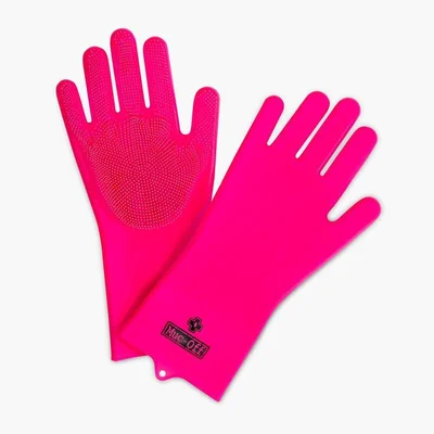 MUOFF SCRUBBER GLOVES, PNK, M
