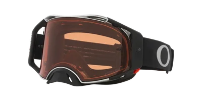 OAKLY GOGGL AIRBR TUFF GUN PZM, BLK/BRZ