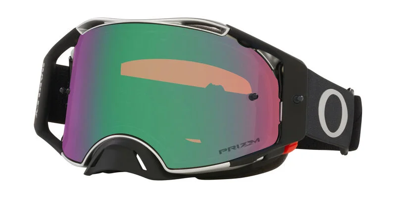 Gafas OAKLEY Airbrake MX - Tuff Blocks Black Gunmetal / Lente Prizm Mx Jade Iridium