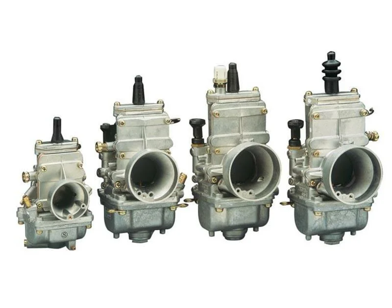 Carburador Mikuni campana plana con bomba TM33
