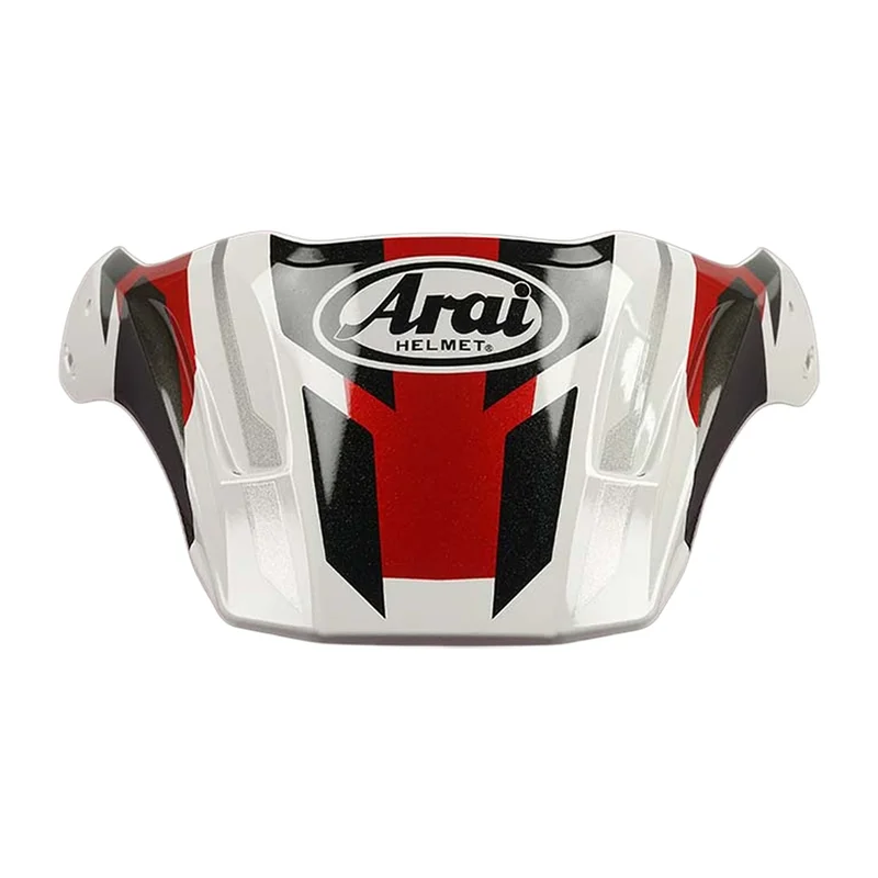 Visera ARAI (TOUR-X4), DEPART METALLIC Rojo