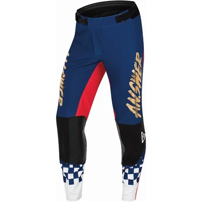 Pantalón ANSWER A22 Elite Redzone - Azul/Rojo/Blanco