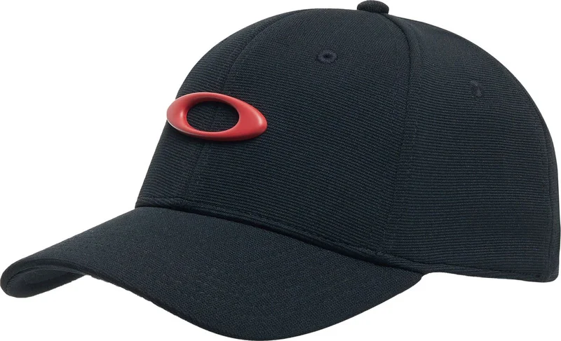Gorra OAKLEY Tincan - Pitch Black/Flame Red