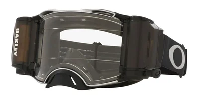 Gafas OAKLEY Airbrake MX - Tuff Blocks Black Gunmetal Race-Ready Roll-Off / Lente transparente